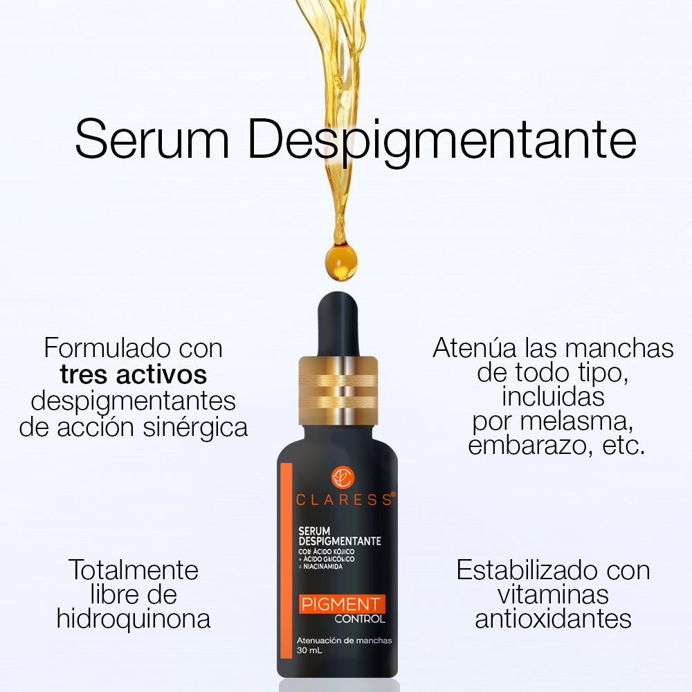 Claress Pigment Control – Tratamiento Avanzado Anti-Manchas y Melasma