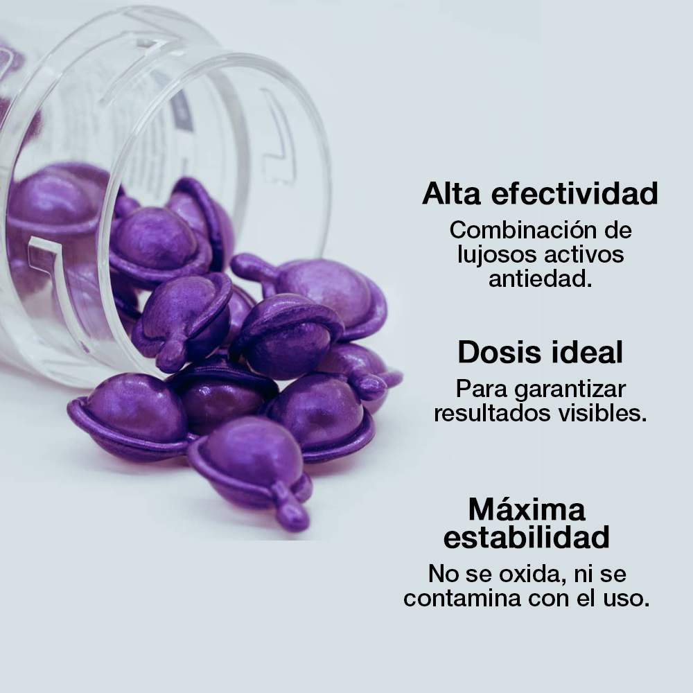 Cerablend Complex Capsulas – Serum Antiedad de Ceramidas y Péptidos Reafirmantes Ideal Piel Madura, Seca o Atópica