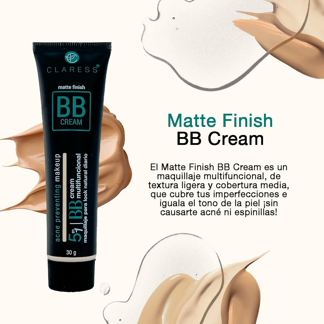 Matte Finish BB Cream Antiacné