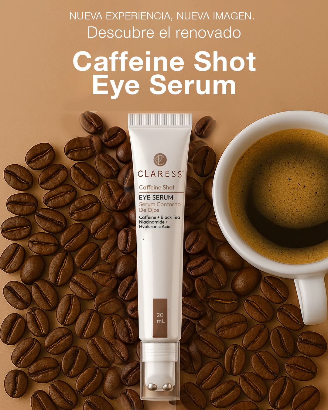 Serum Contorno de Ojos - Cafeína Pura