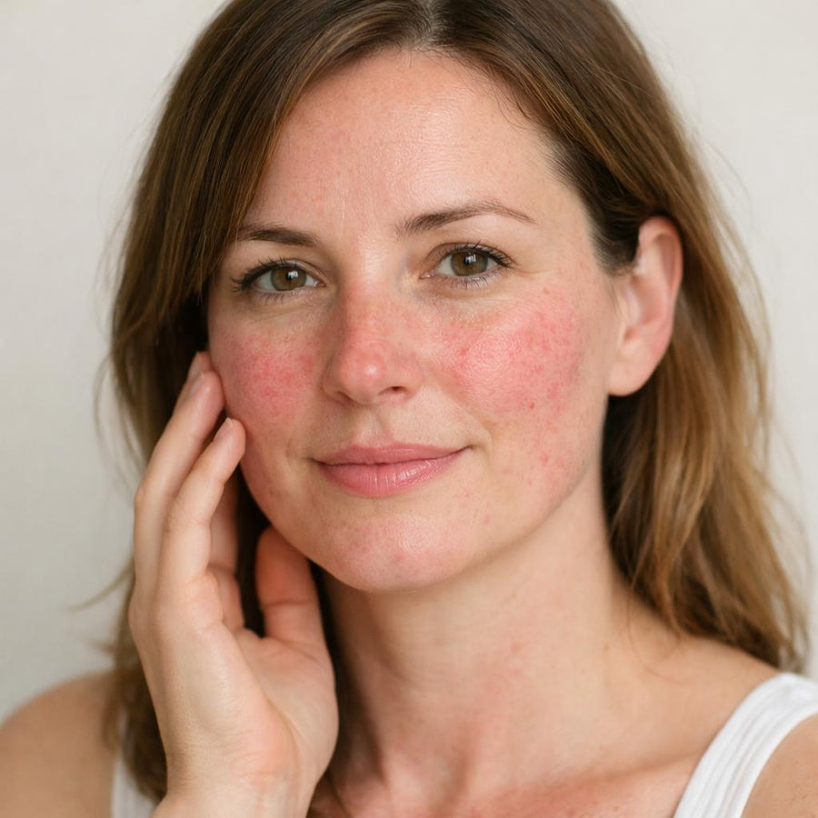 Piel sensible, rosácea