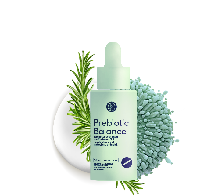 Prebiotic Balance: Serum Corrector Facial Seborregulador