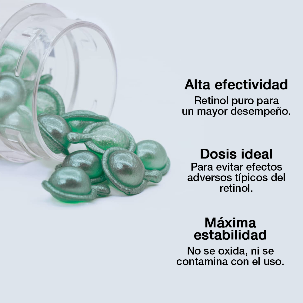 Retinol Advance Cápsulas: Serum de Retinol y Aceite de Macadamia